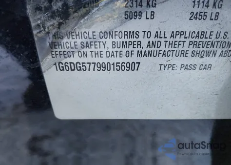 2009 Cadillac Cts Standard z USA, uszkodzony, nr VIN 1G6DG577990156907